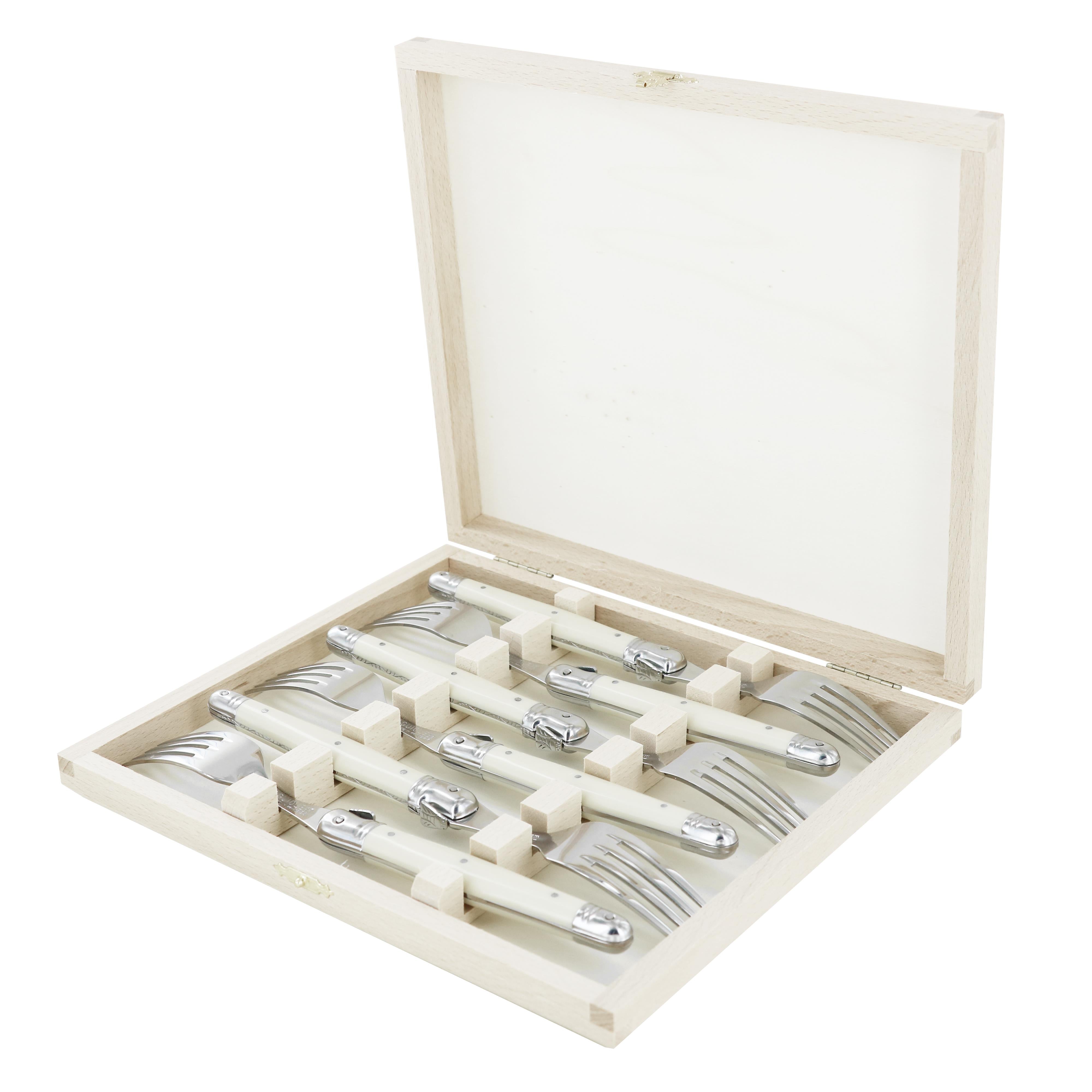 Andre Verdier Classique Fork Set 6pc - Ivory# Main image