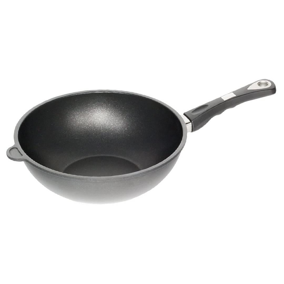 AMT Induction Wok 28cm with long Handle#