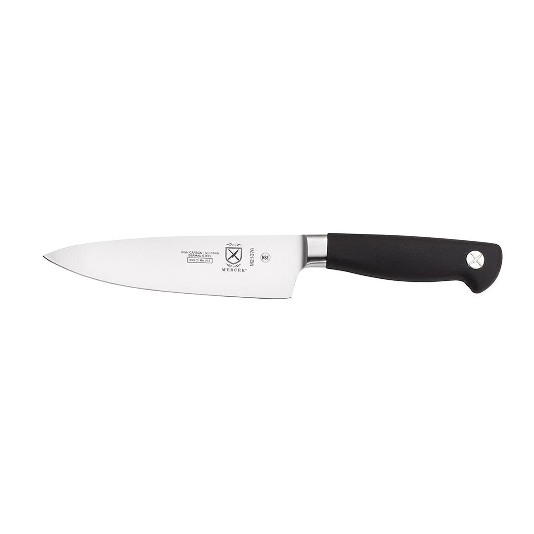 Mercer Culinary Genesis Short Bolster Chef's Knife 15cm - Black