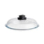 AMT Glass Lid 20cm with Steam Release Vent - Clear