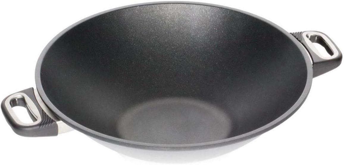 AMT Induction Wok 36cm with 2 handles