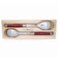 Andre Verdier Salad Server Set 2pc - Cherry Red