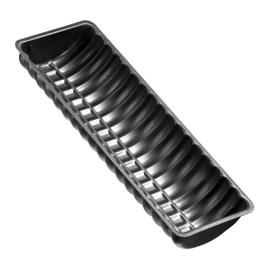 Zenker Black Metallic Rehrucken Half Round Loaf Tin 30cm Main image