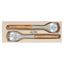 Andre Verdier Salad Server Set 2pc - Olive Wood