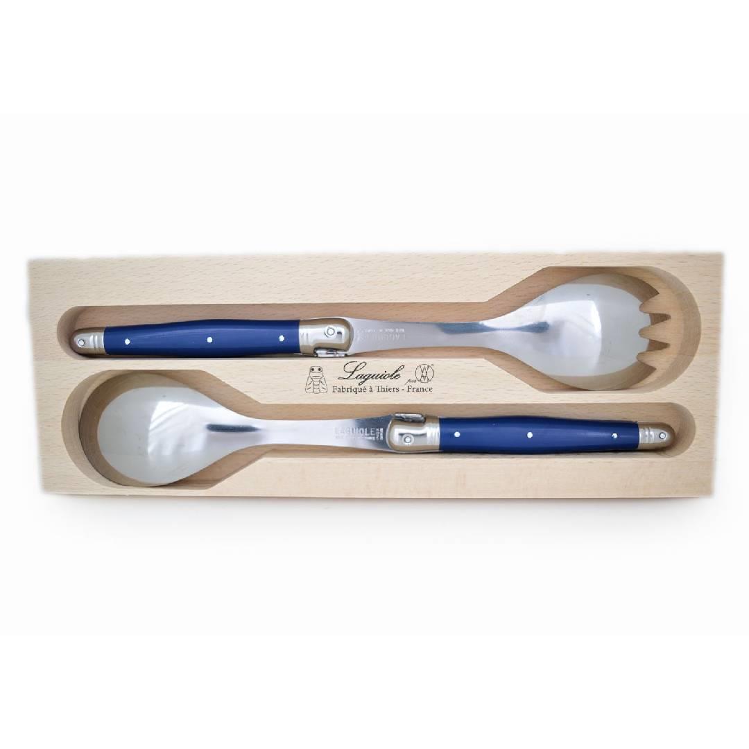 Andre Verdier Salad Server Set 2pc - New Blue#