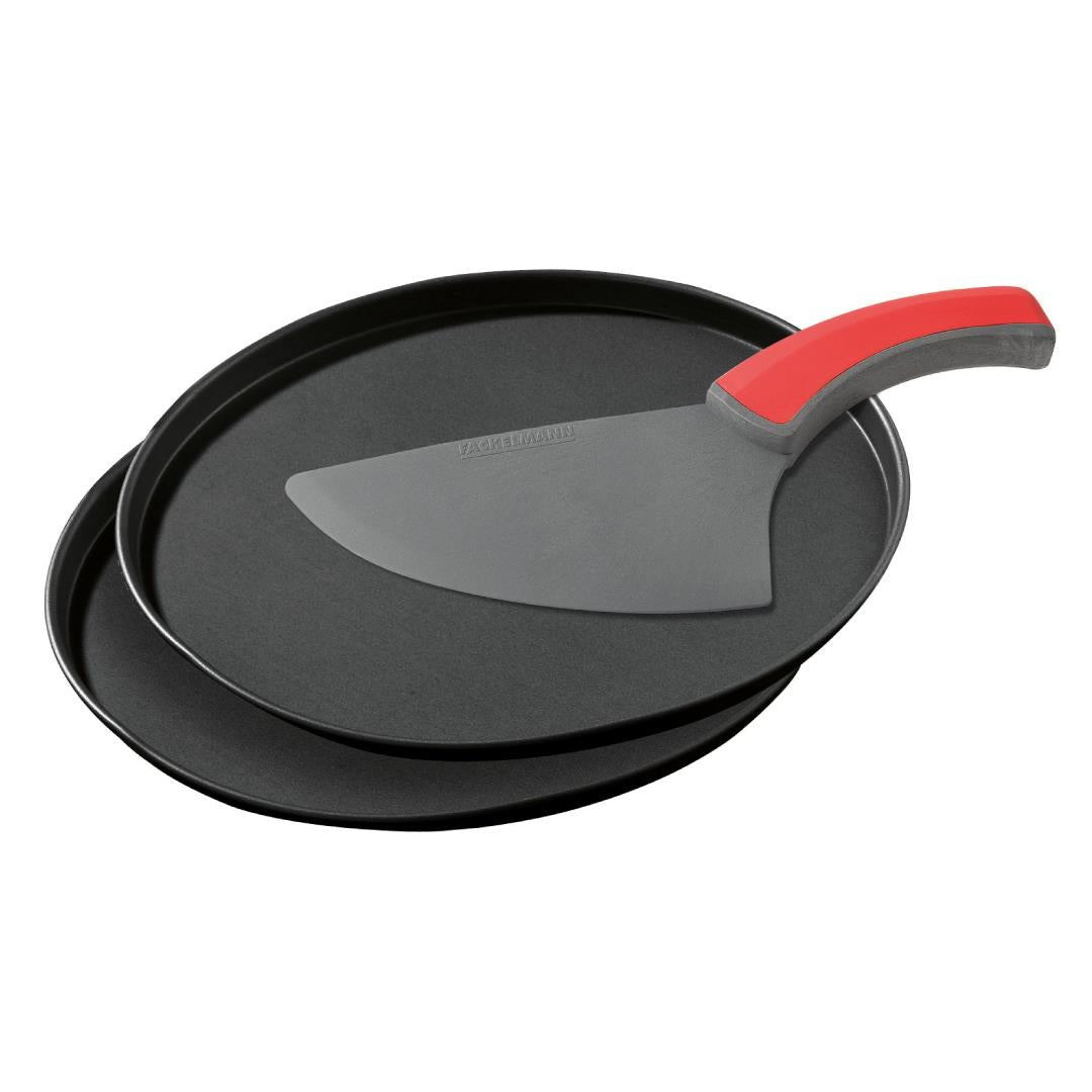 Zenker Special Countries Solid Pizza Pans with Cutter 29cm# Main image