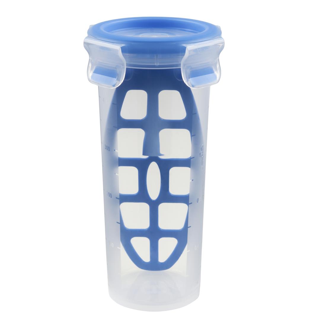 Emsa Clip & Close Mixing Bottle with Lid & Mixer Insert - 500ml## Main image