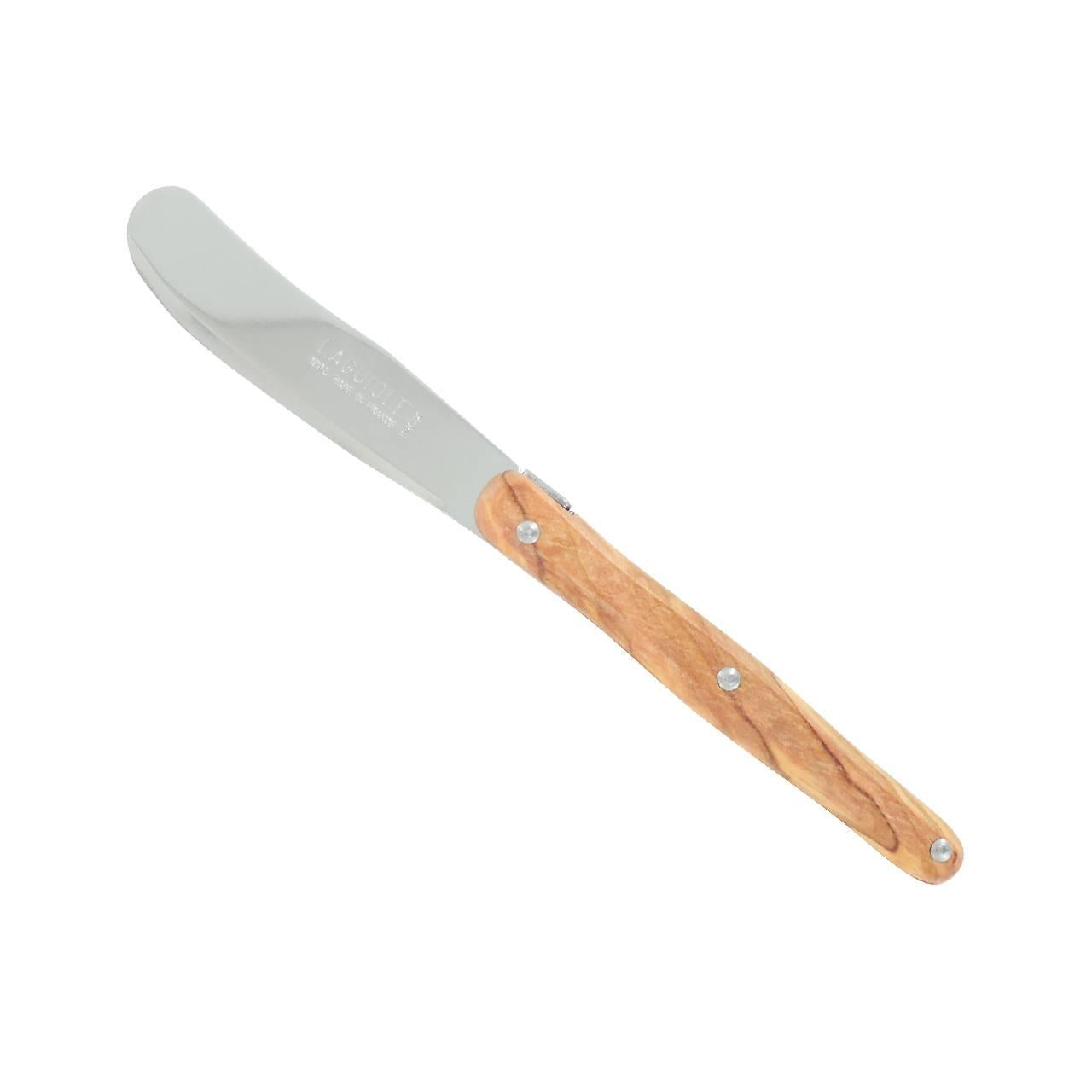 Andre Verdier Butter Knife - Olive Wood