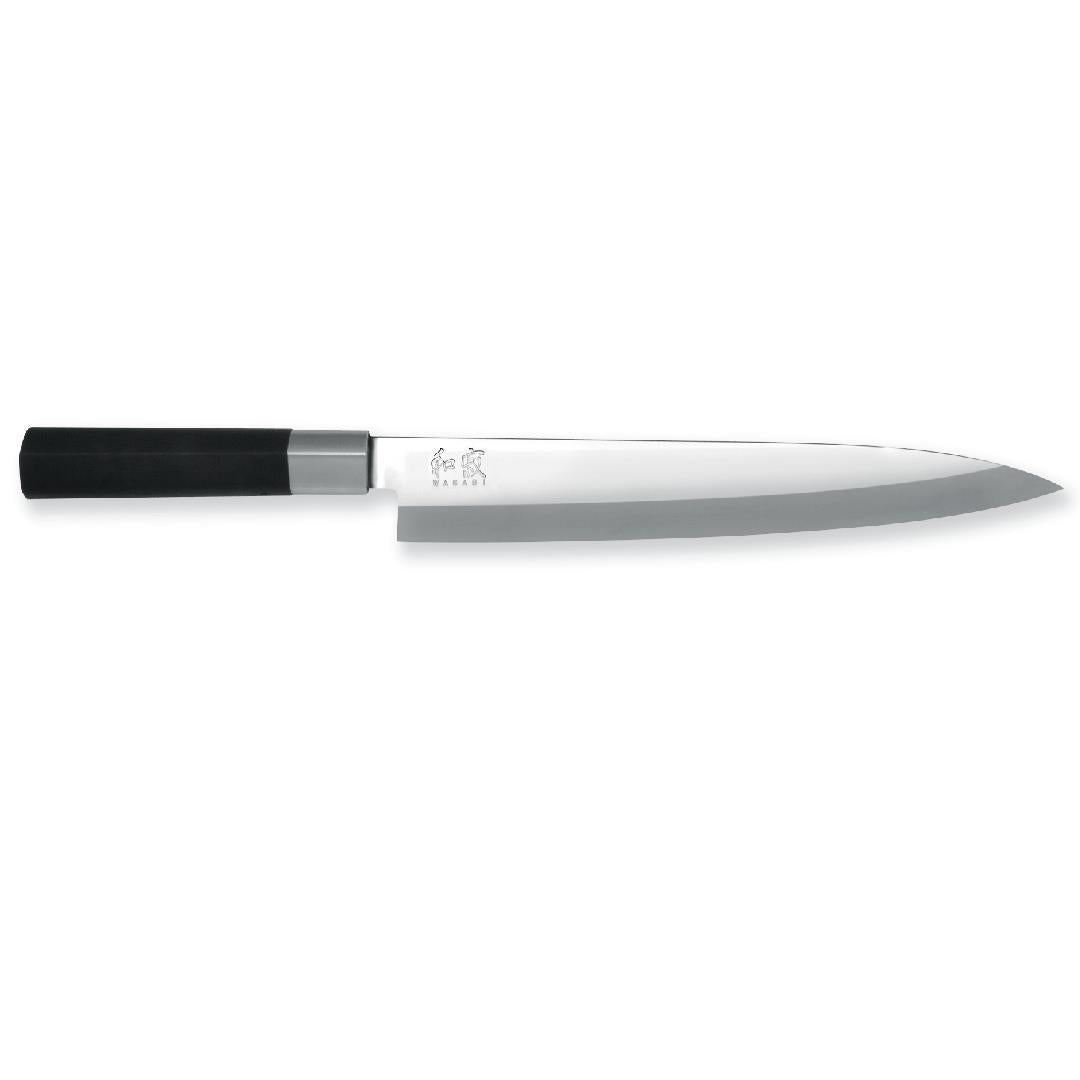 Kai Wasabi Black Slicing Knife Yanagiba 24cm Main image