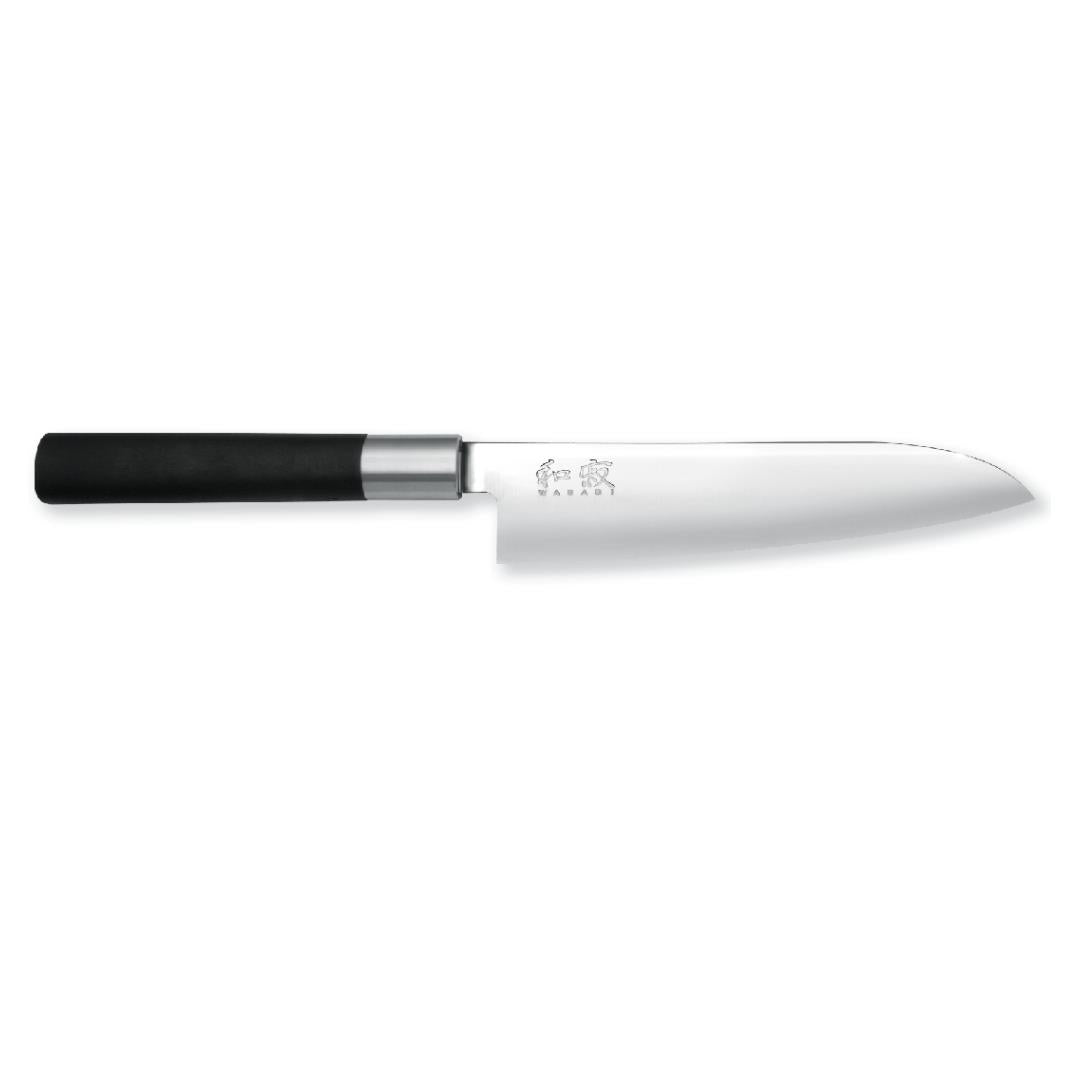 Kai Wasabi Black Santoku Knife 16cm Main image