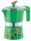 Pedrini Frida Kahlo 3-Cup Coffee Maker  - Green