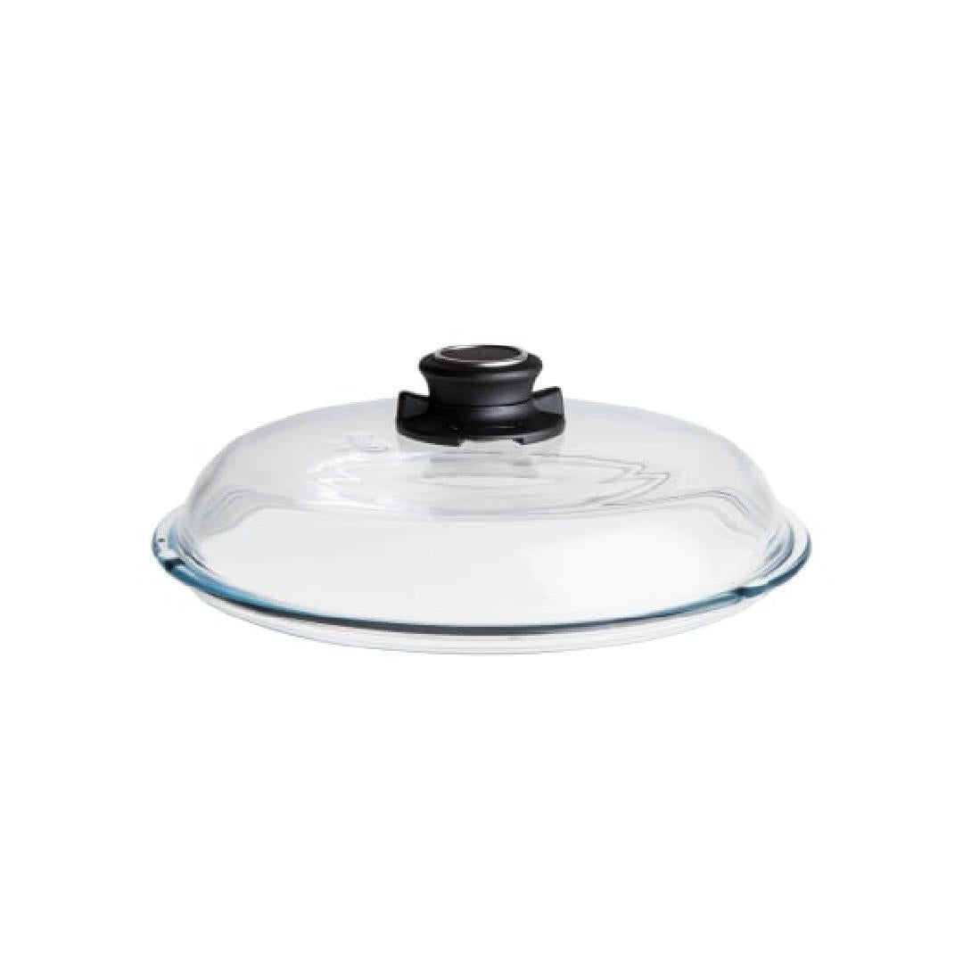 AMT Glass Lid 16cm with Steam Release Vent - Clear# Main image