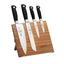 Mercer Culinary Genesis Bamboo 5 Piece Magnetic Board and Knife Set#
