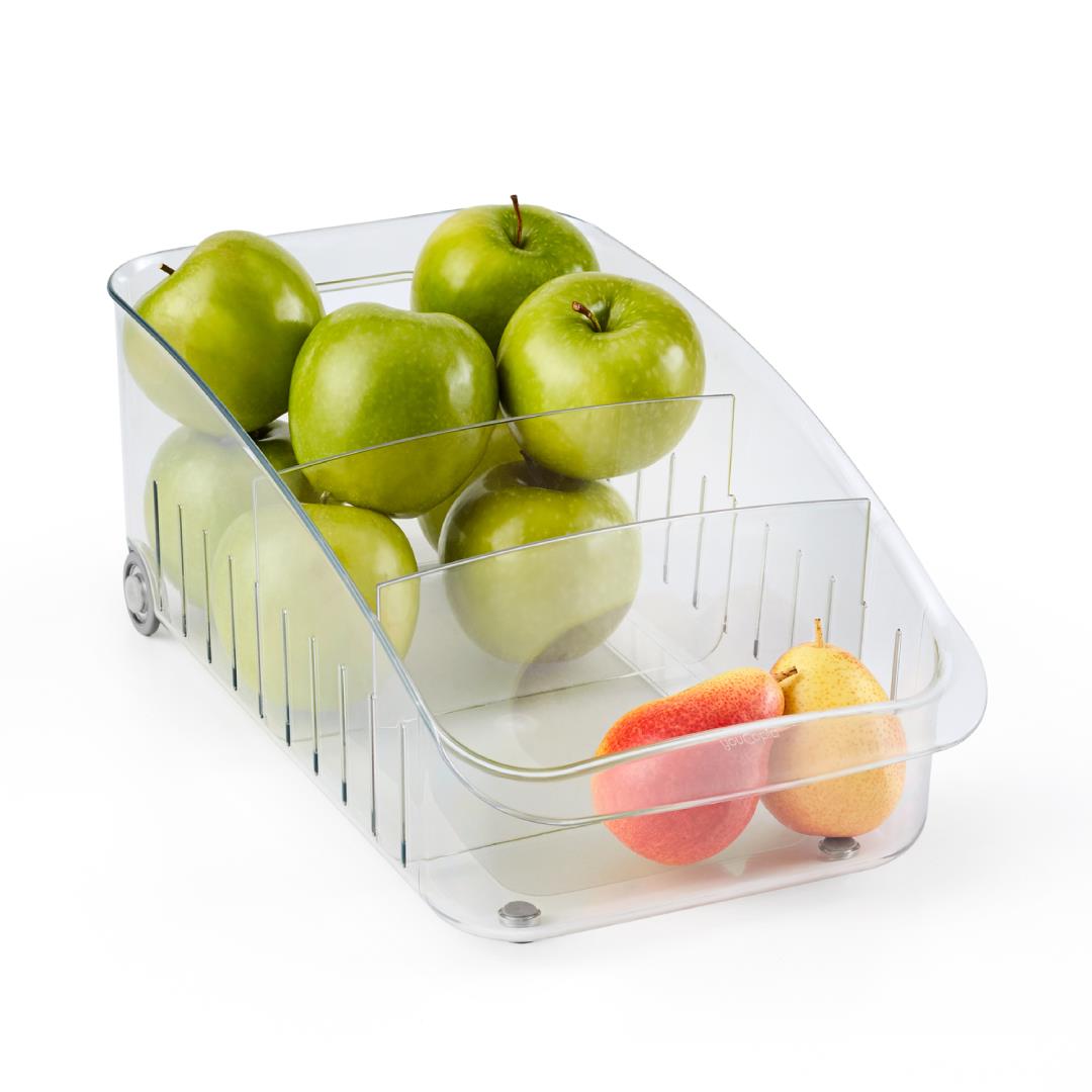YouCopia RollOut 20cm Narrow Fridge Drawer - Clear#