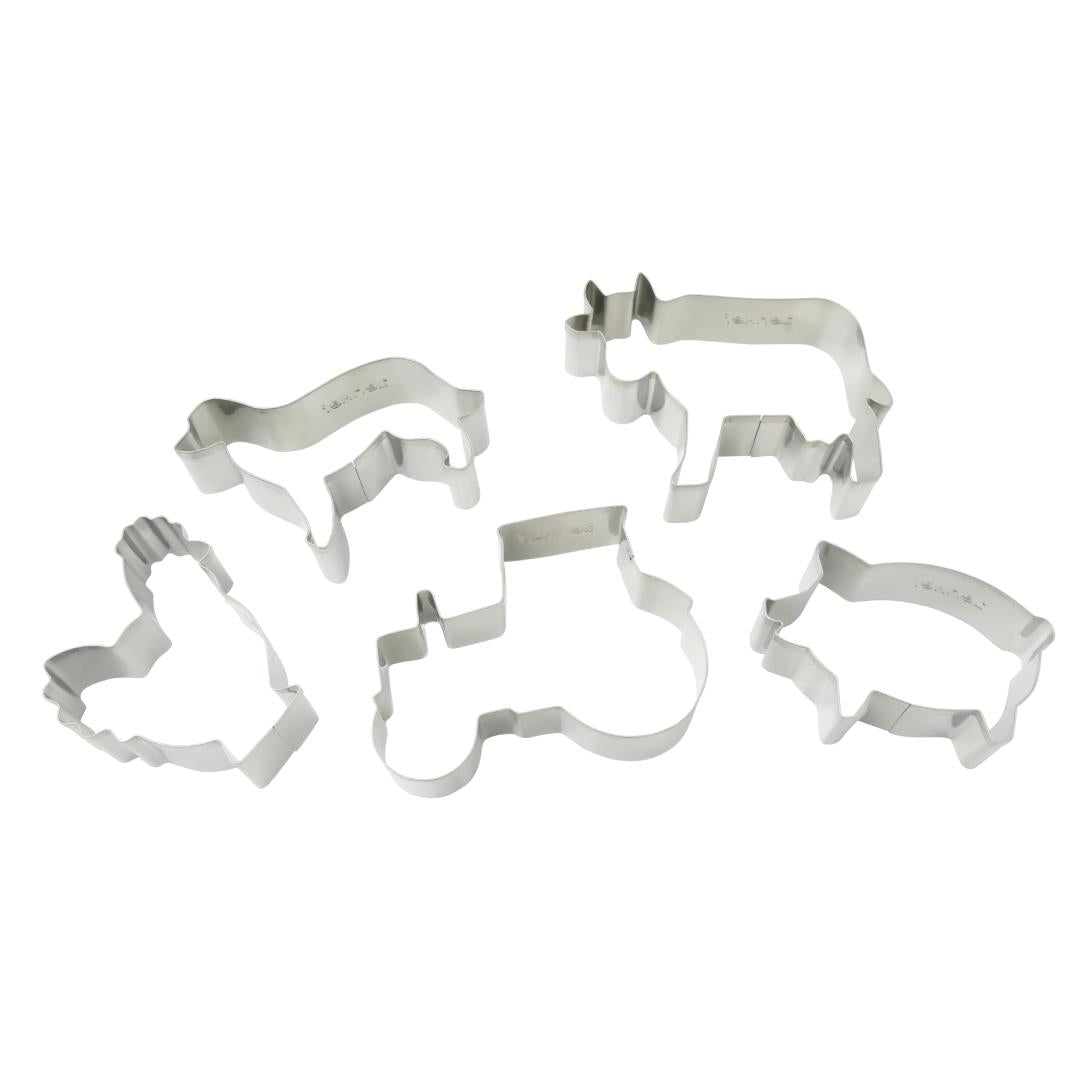 Zenker Patisserie Farm Cookie Cutters Set 5 Main image