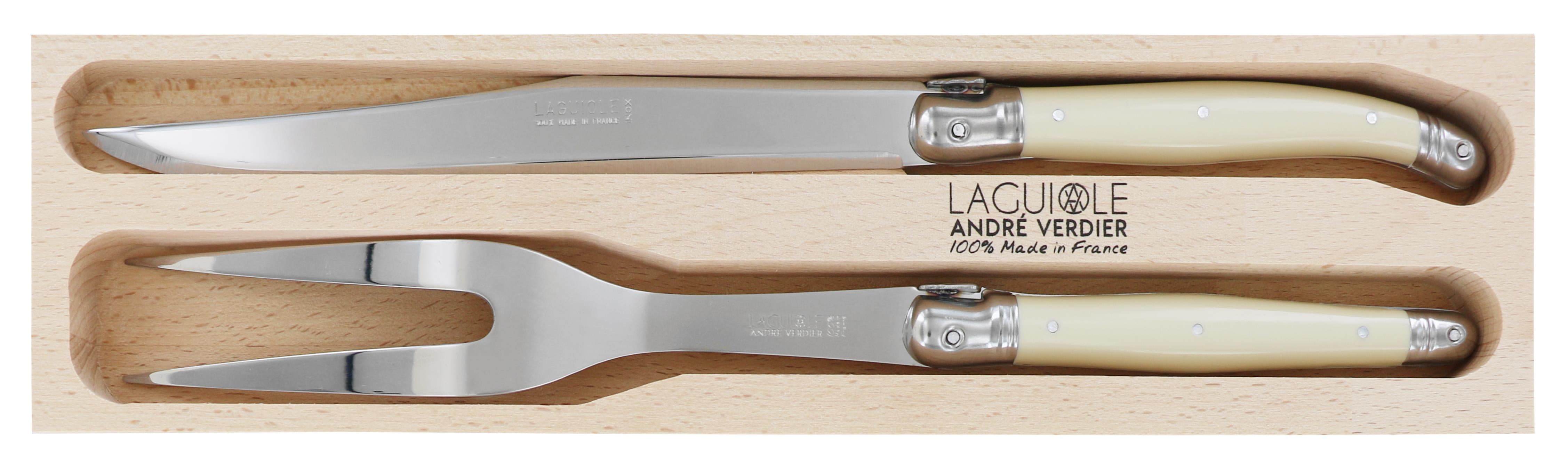 Andre Verdier Carving Set 2pc - Ivory Main image