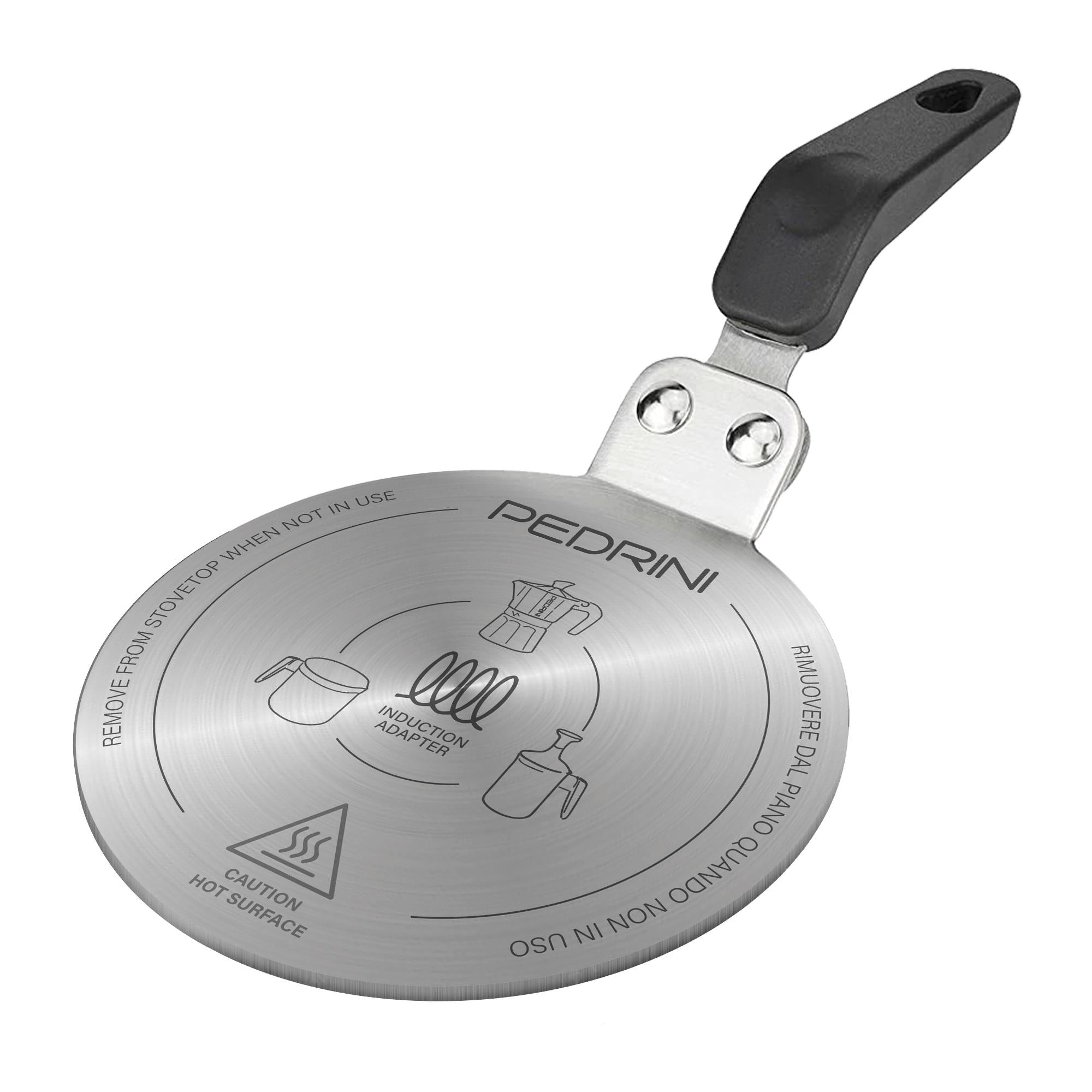 Pedrini Stainless Steel Induction Hob Adapter - 13cm Main image