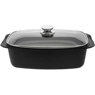 ELO Quatrorondo Rectangular Roaster with Glass Lid 40x22 cm