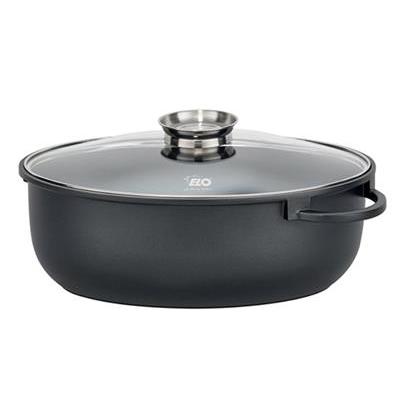 ELO Oval Roaster 38x25cm with glass lid with aroma knob  Alucast Main image