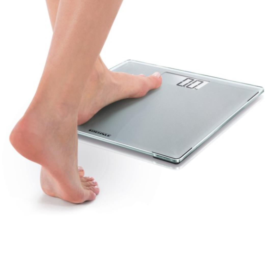 Soehnle Style Sense Compact 300 Bathroom Scale 180kg  - Silver Secondary image