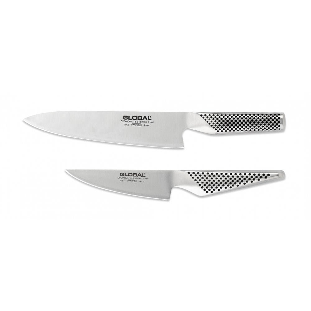 Global 2-Piece Boxed Kitchen Knife Set Main image