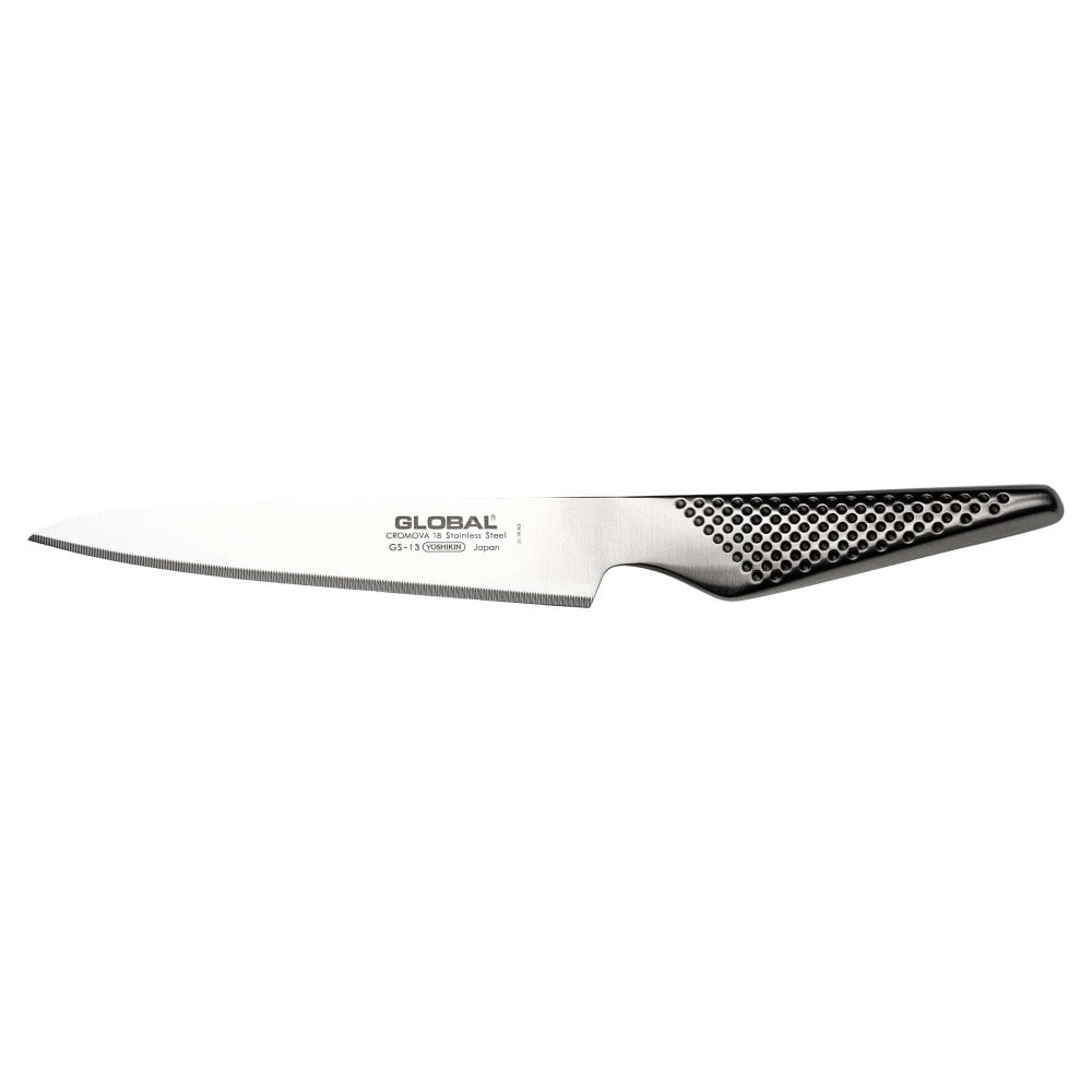 Global GS-13 Utility Knife Serrated 15cm Main image