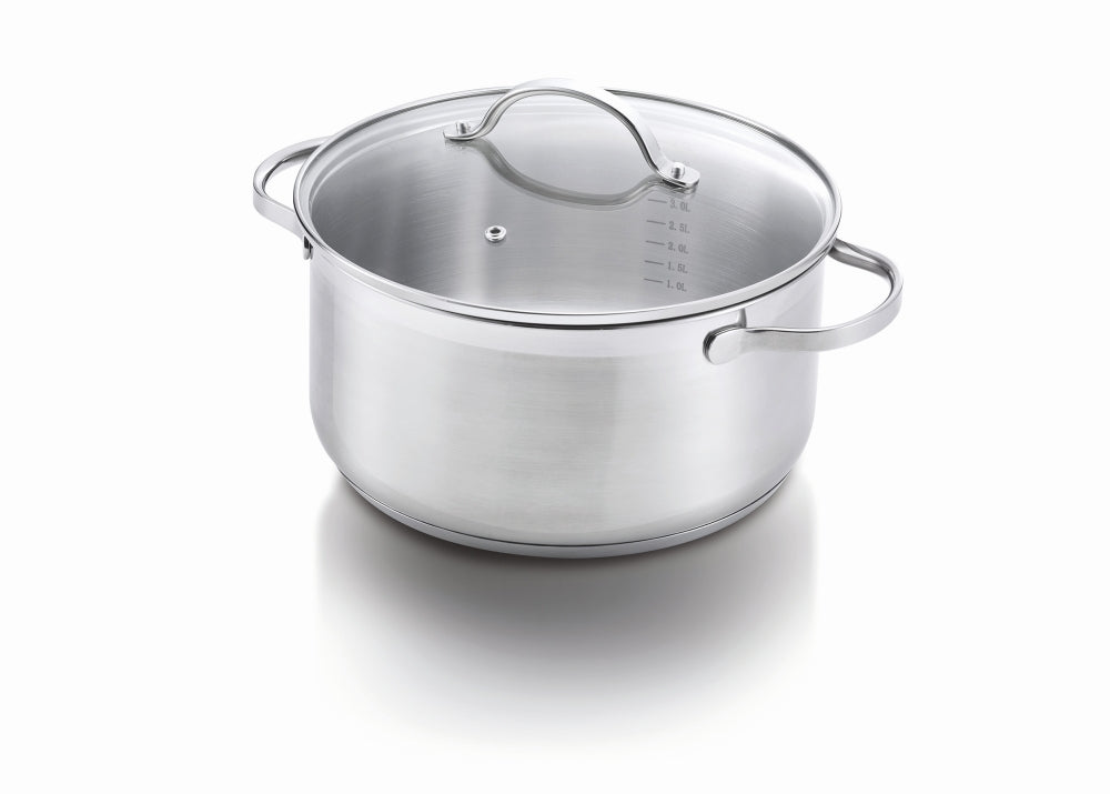 Amsterdam Casserole 24cm with glass lid Main image