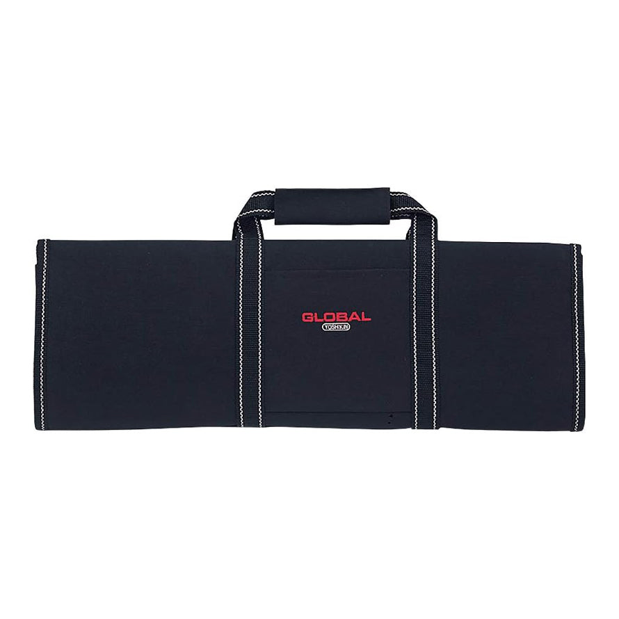 Global G668/15 Knife Roll with Velcro Straps - 15 Pockets Main image