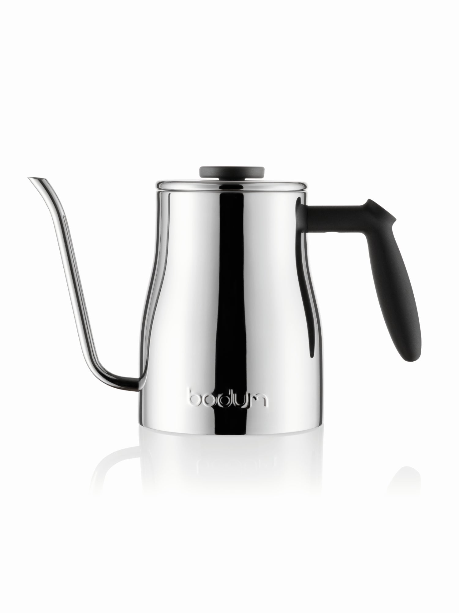 Bistro Stovetop Gooseneck Kettle - Chrome