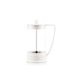 Brazil French Press Coffee Maker 3 Cup, 0.35L - White